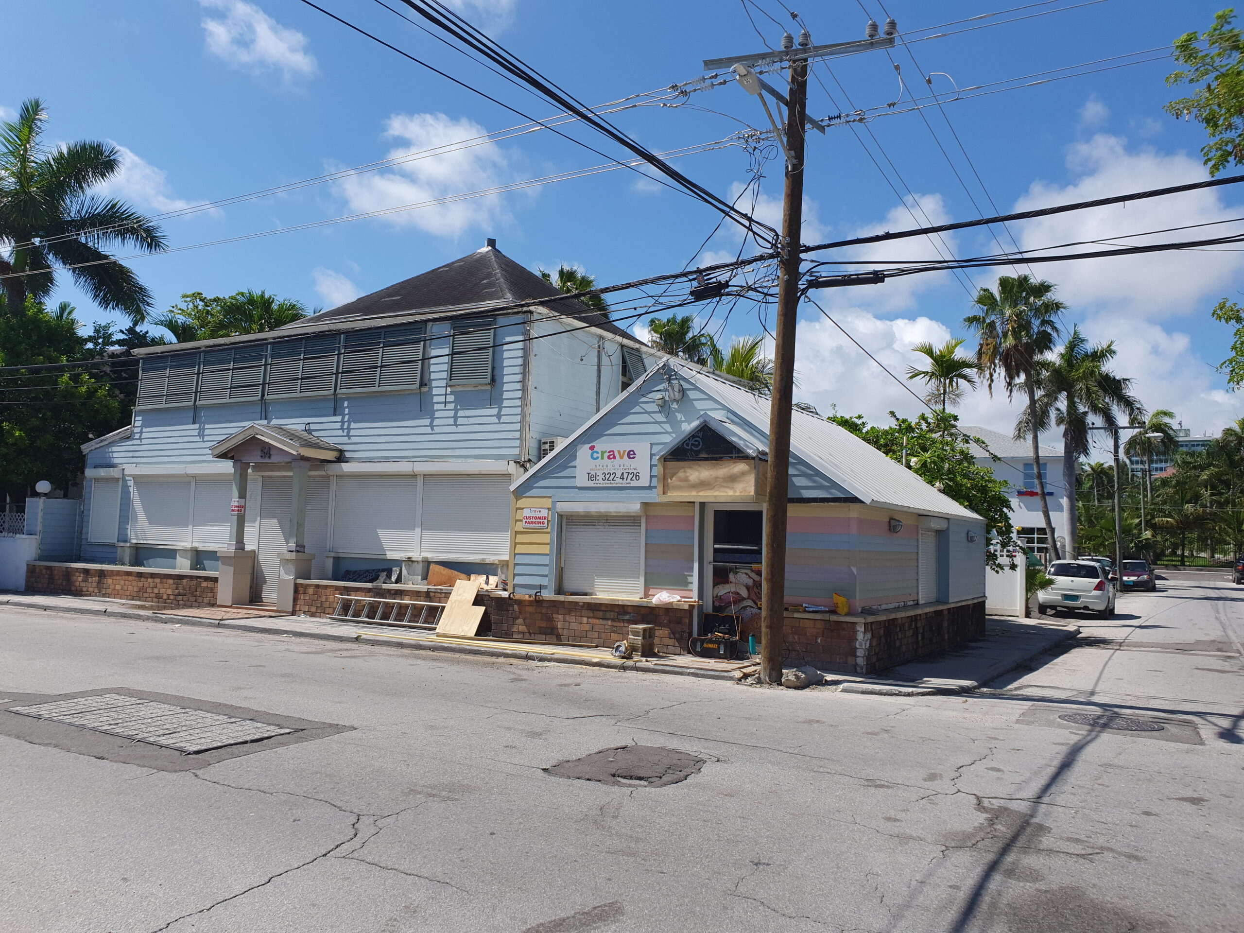 Dowdeswell Street (at corner of Deveaux Street)